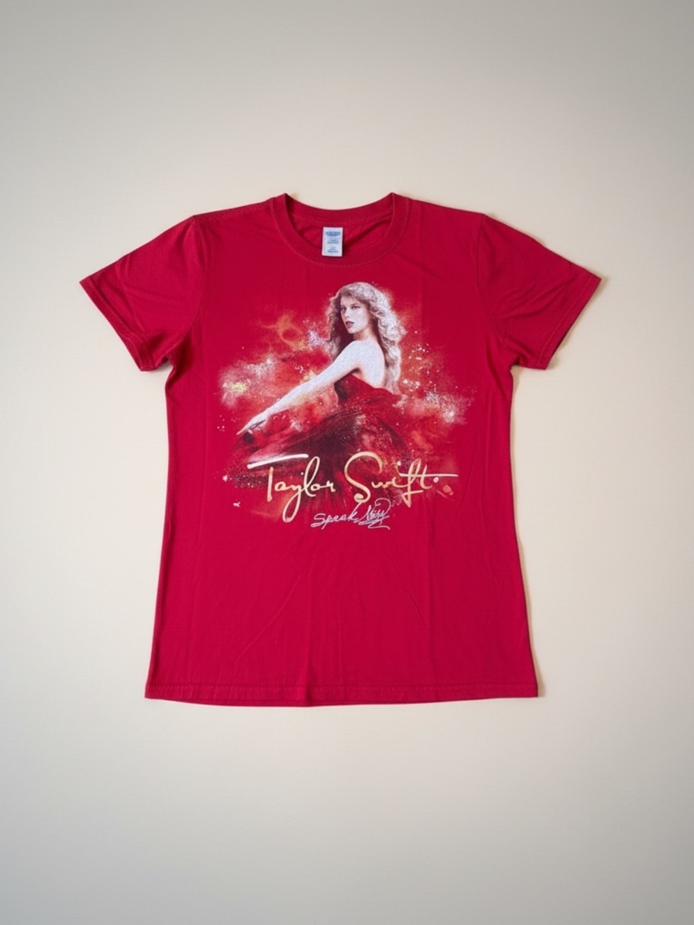 Taylor Swift Speak Now World Tour Band Tee Concert